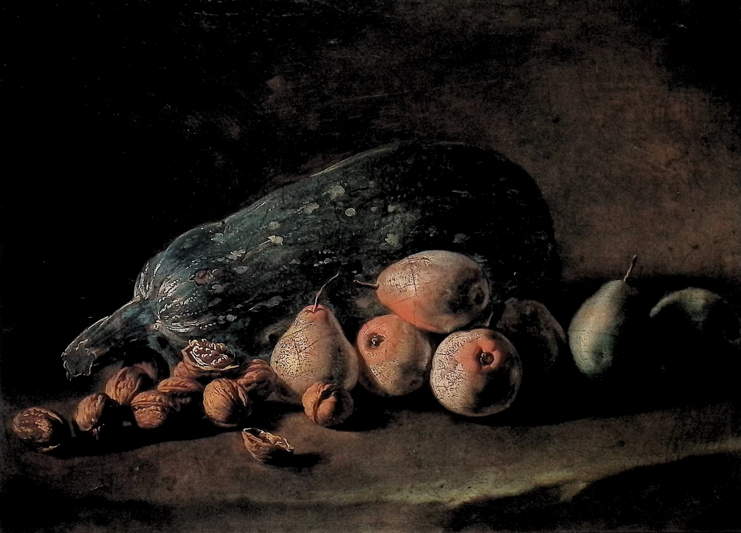 Giacomo Ceruti, il Pitocchetto - 251, Natura morta con frutta, Pinacoteca Brera, Milano